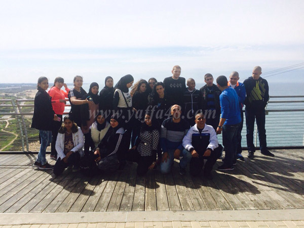 بالصور: طلاب فرع السياحة في المدرسة الثانوية الشاملة بيافا في رحلة تعليمية إلى عكا